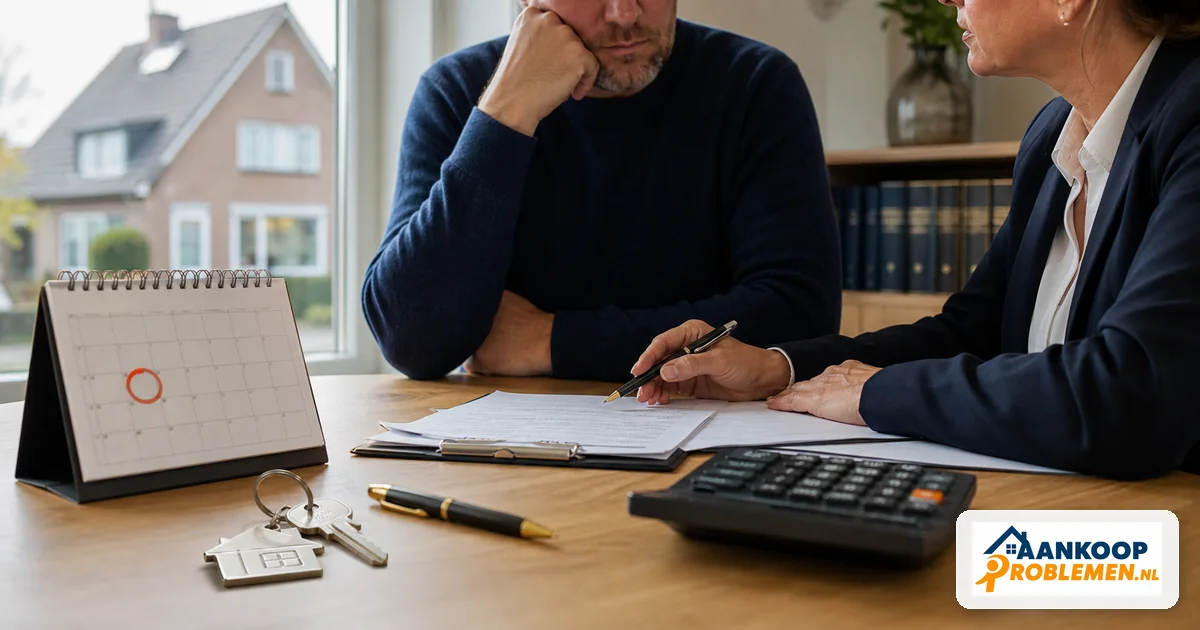 Boete bij niet-nakoming woningkoop: altijd 10% betalen?