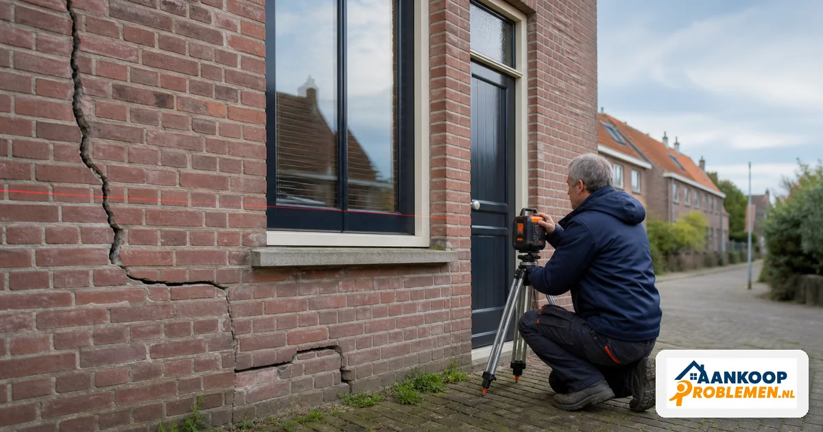 Paalrot of funderingsproblemen na aankoop: wat kunt u doen?